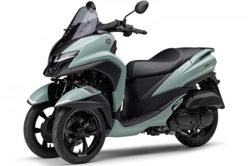 新型ヤマハ「トリシティ125」「トリシティ155」発売！ スポーティな見た目にチェンジ＆ディスプレイにはスマホと繋がる新機能が追加