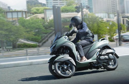 新型ヤマハ「トリシティ125」「トリシティ155」発売！ スポーティな見た目にチェンジ＆ディスプレイにはスマホと繋がる新機能が追加