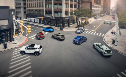 View Exterior Photos of the 2025 Subcompact SUV Comparison Test