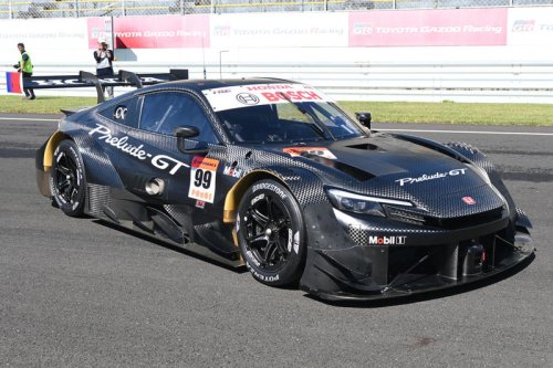 プレリュードがスーパーGTに！ ホンダ／HRC、2026年シーズン投入の新型GT500車両プロトタイプをお披露目