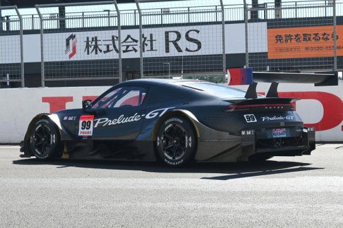 プレリュードがスーパーGTに！ ホンダ／HRC、2026年シーズン投入の新型GT500車両プロトタイプをお披露目