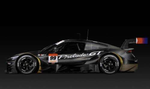 ホンダ、新型「プレリュードGT500」公開！“伝説の再来”を告げるホンダの新レーシングマシン
