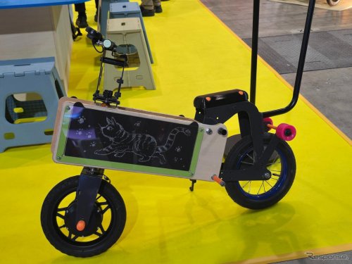 原付スポーツカーを受注生産！日本一周4万6000km走破の実力、ICOMAが提案する「おもちゃ箱」のようなモビリティ…ジャパンモビリティーショー2025