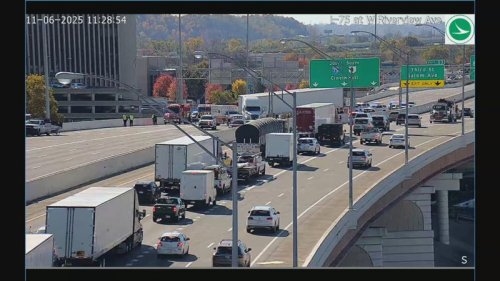 1 killed in multi-vehicle crash involving Amazon semi on I-75 NB