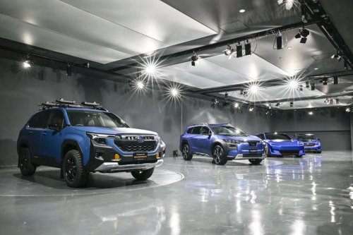 スバルが「フォレスター」と「アウトバック」の「ウィルダネス」と「トレイルシーカー」を初披露【ジャパンモビリティショー2025】