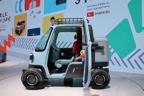 原チャリ以上、軽自動車未満…ダイハツ「ミゼットX」が便利そう!