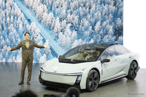 「このまま出て欲しい」「かっこいい!」既成概念を壊す、次世代トヨタ「カローラ」の姿に注目集まる