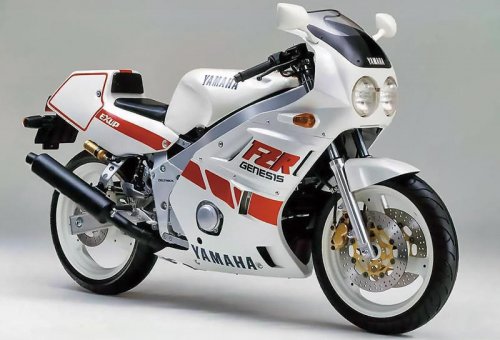 ヤマハ「FZR400（1WG）」（1988年）86年の初期型FZRを元にエンジンを改良し排気デバイスを加える