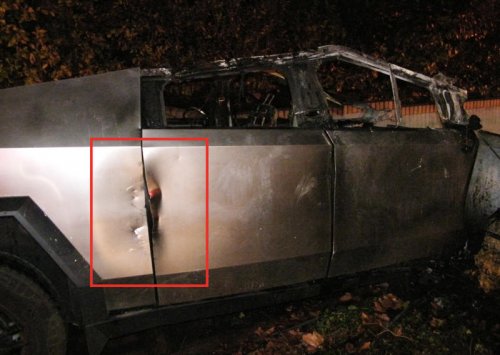 They survived a Cybertruck crash. An inferno led to a race against time.