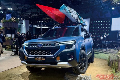 BEVでも荒野を行く? スバルのJMS2025は自然味あふれるラインナップだった!