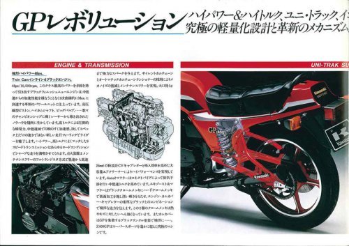 カワサキ「Z400GP」（1982年）高性能化の波に応えて登場! Z400FXの後継モデル【空冷4発ヨンヒャク回顧録】