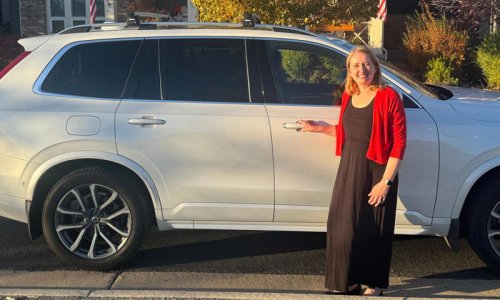 My 2017 Volvo has more than 100,000 miles. It's old, paid off, and perfect for my family.