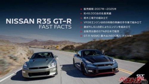 生産終了で改めて実感…R35 GT-Rはなぜ名車なのか “復活”の可能性も