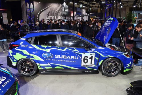スバルがMT仕様の「WRX STI Sport #」ほかスペシャルモデルを出展【東京オートサロン2026】