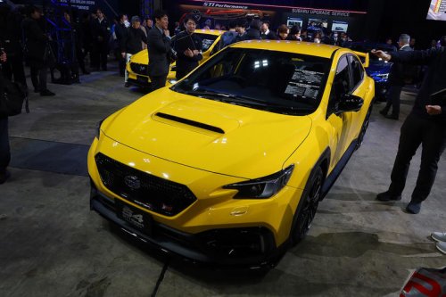 スバルがMT仕様の「WRX STI Sport #」ほかスペシャルモデルを出展【東京オートサロン2026】