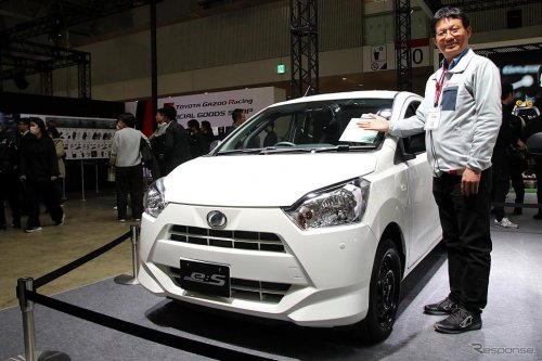 「ミラ・アバンツァート」のワクワクを再び! 5速MT＆ターボの『ミライース』、ロールケージ装備でも「4人乗り」のこだわり…東京オートサロン2026