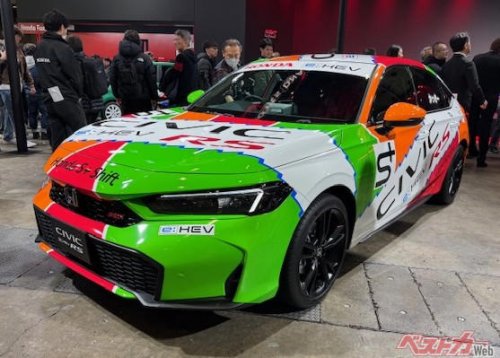 マニュアルじゃないRSってどうよ! これが本命? プレリュードに続くS＋Shiftを搭載したシビックe:HEV RSが2026年後半に発売?