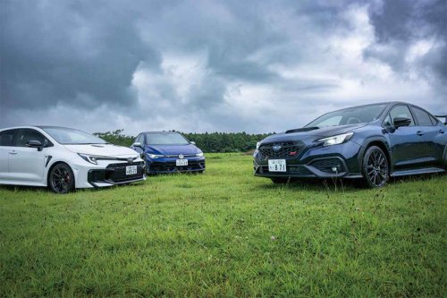 ゴルフRとWRX S4、GRカローラ。スポーツ4WDに求める性能は獰猛さか、洗練さか、それとも万能さか【比較試乗】