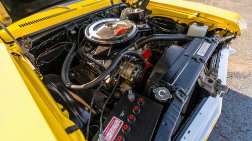 The rarest Chevrolet small block V8 engine produced in the '70s