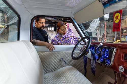 She rebuilt a classic Chevy after the LA fires — but still gets asked if it's her dad's work