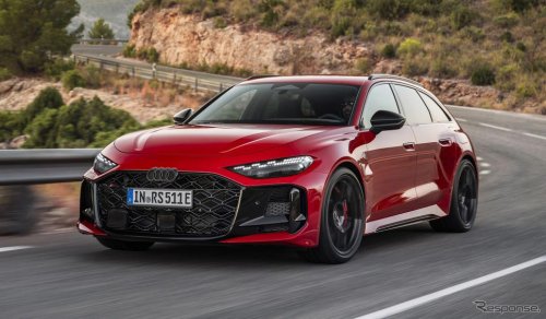 「いくらなんでもカッコ良すぎ」とSNSで話題! アウディ初の高性能PHEV『RS 5』発表