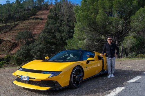 フェラーリ新型「849テスタロッサ」のポジション