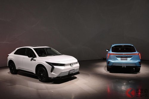 ホンダ新型「インサイト」発表! 3年半ぶりに車名復活! メーカー初の画期的システム＆500km以上走れるクロスオーバーSUV化 限定3000台で26年春発売へ