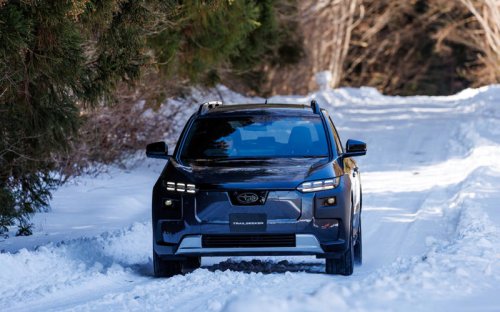 スバルの得意なツーリングワゴンがBEVになった!「トレイルシーカー」プロトタイプを雪道で試す