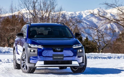 スバルの得意なツーリングワゴンがBEVになった!「トレイルシーカー」プロトタイプを雪道で試す