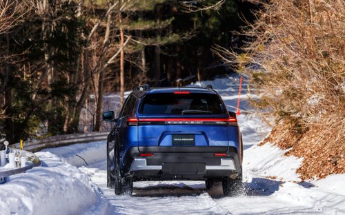 スバルの得意なツーリングワゴンがBEVになった!「トレイルシーカー」プロトタイプを雪道で試す