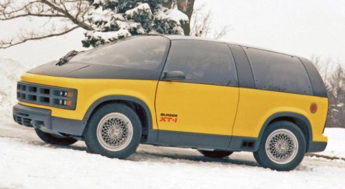 Chevrolet’s Blazer XT-1 quadrasteered with bravado