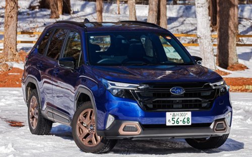 スバル「フォレスター」のターボとストロングハイブリッドを雪上で味わう