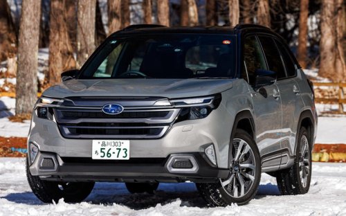 スバル「フォレスター」のターボとストロングハイブリッドを雪上で味わう