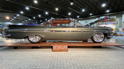 1959 Chevy Impala Wins the Slonaker Award at the Grand National Roadster Show 2024
