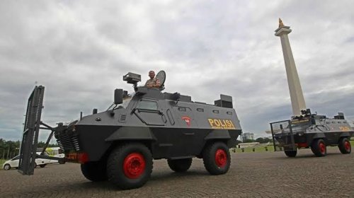 Mengenal sosok Barracuda, Kendaraan Lapis Baja Andalan Korps Brimob Indonesia