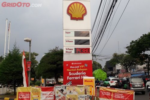 Pantauan di Cibubur sampai Tangerang, SPBU BP dan Shell Cuma Ada Solar