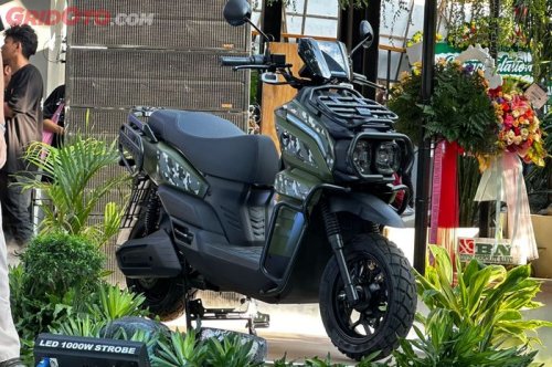 Motor Listrik Tyranno Resmi Meluncur, Tampilan Adventure, Harga Cuma Segini