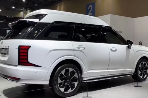 Atapnya Mirip Suzuki Katana, Inilah Wujud Hyundai Palisade Highroof