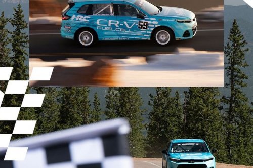 Racing Abis, Honda CR-V Hidrogen Debut Pertama di Broadmoor Pikes Peak