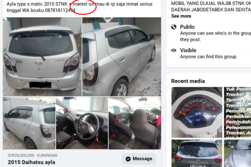 Nawar Mobil Bekas Baca Deskripsi Baik-baik, Ada Kalimat 'Matel On' Segera Cari Unit Lain