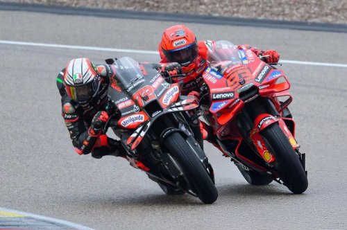 Jatuh di MotoGP Jerman, Bezzecchi Curhat Motor MotoGP Tidak Bisa Dibawa Pelan