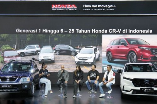 Rayakan Kehadiran 25 Tahun CR-V di Indonesia, Honda Adakan Talkshow di GIIAS 2025