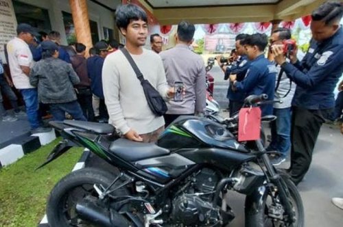 Mas Irfan Pangling Lihat MT-25 Miliknya, Jadi Begini Setelah Sebulan Hilang