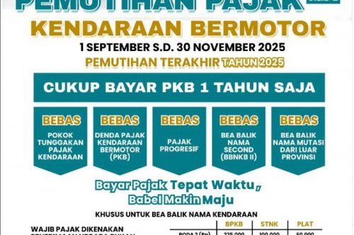 Kondisi Serba Susah, Pemutihan Pajak Kendaraan Jilid 2 Kembali Digelar di Provinsi Ini