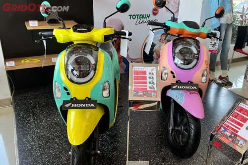 Honda Scoopy di Dealer Makassar Tampil Beda dari Versi Pabrikan, Segini Harganya