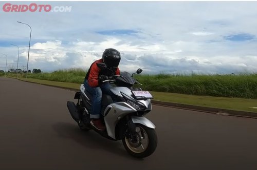 Obat Jedak-jeduk Sokbreker Aerox 155 Ketemu, Ganti Per Punya Saudara