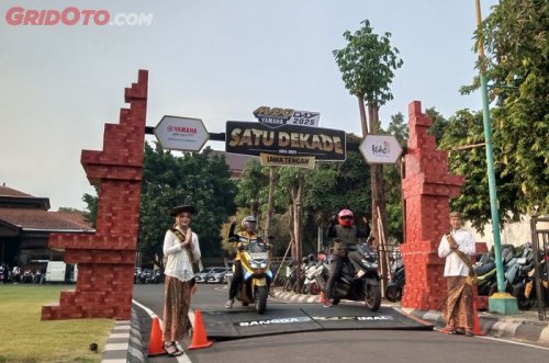 Y-Shift NMAX Turbo Unjuk Gigi, Gini Rasanya Pas Dipakai Touring Ratusan KM ke Kick Off MAXI Day 2025