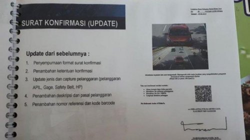 Cuek Sama Mantan Saja, Surat Konfirmasi Tilang Segera Ditanggapi Ketimbang Hal Ini Terjadi