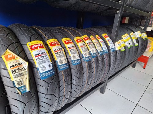 Aspira Jual Ban Motor Matic Rp 100 Ribuan, Ini Daftar Ukurannya 