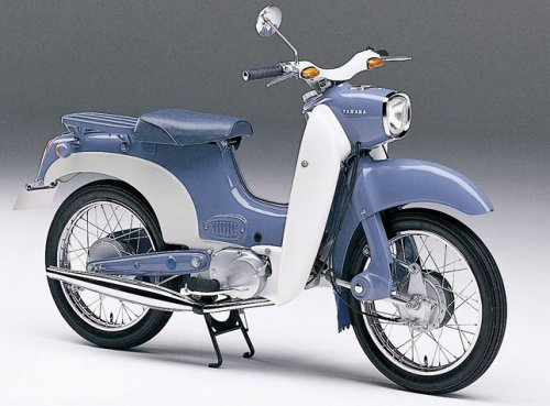 Bentuk Bodi dan Suspensinya Agak Lain, Inilah Bebek Klasik Yamaha Pesaing Honda Super Cub